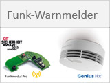 funkvernetzte Rauchwarnmelder